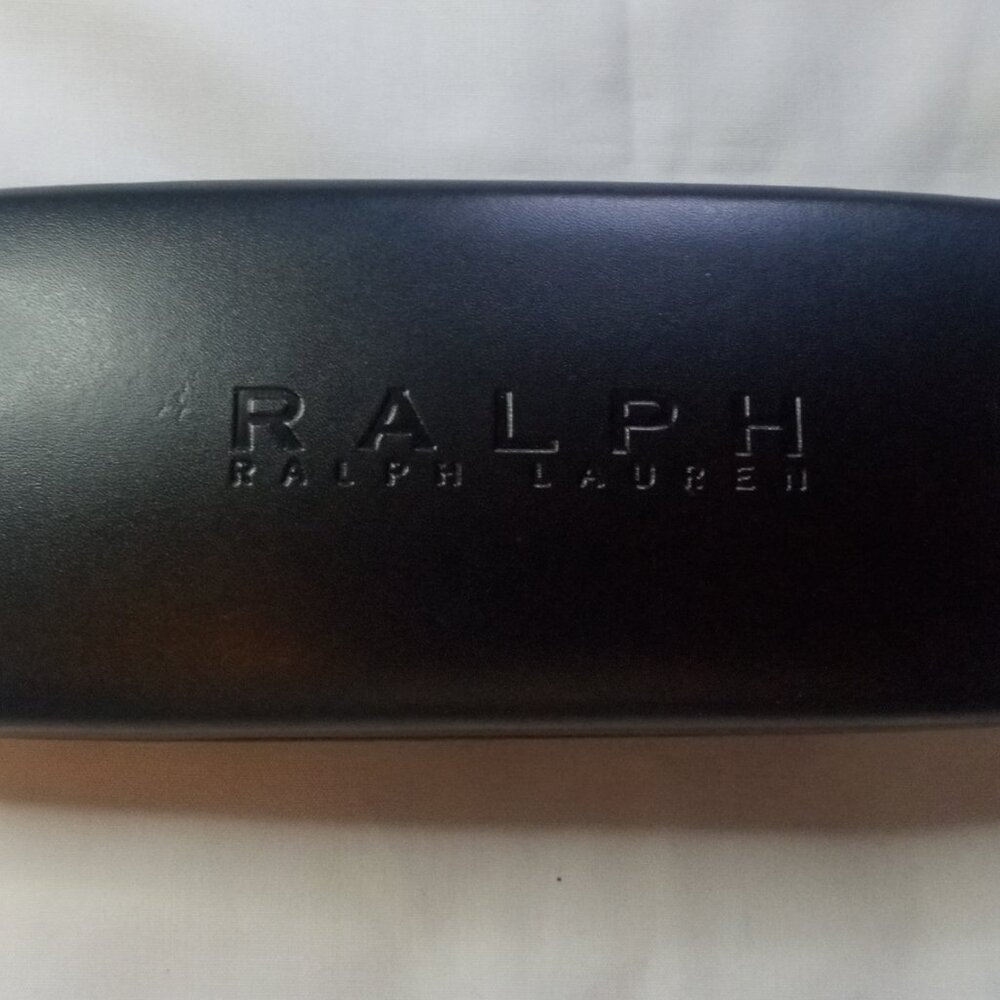 Genuine Ralph Lauren Eyeglasses Sunglasses Hard Case Only Black 6" x 2.5" x 1"